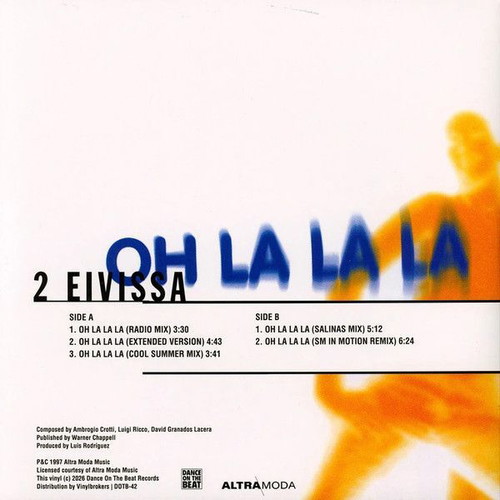 2 Eivissa Oh La La La electronic music record new