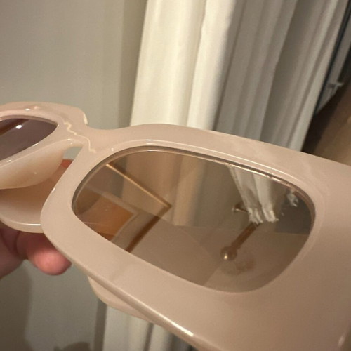 Anna Key pink sunglasses like new