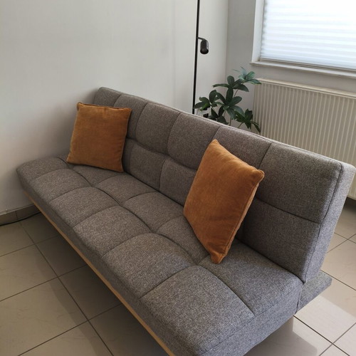 JYSK NEJEDE sofa bed, light grey