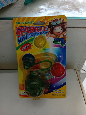 Sparkle slim ball yoyo new, soft and safe small ball