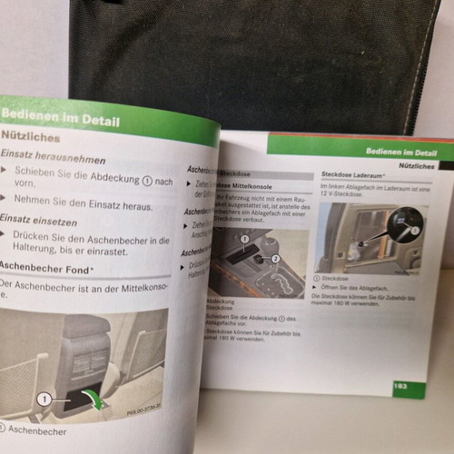Mercedes A class user manual used