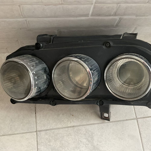 Alfa Romeo 159 left headlight with lens used, original, missing one cover