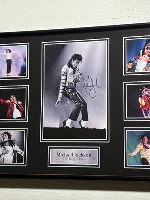Michael Jackson The King of Pop poster new with frame