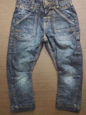 Mothercare pants for boys 2-3 years new, blue denim, size 98 cm