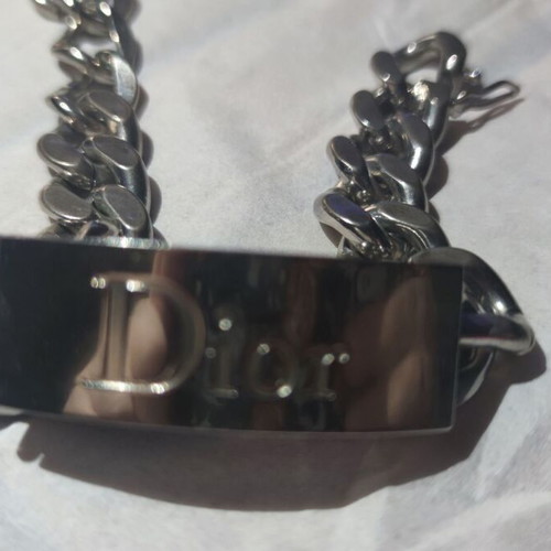 Dior Lip Gloss 001 Ultra Rare Bracelet like new, silver