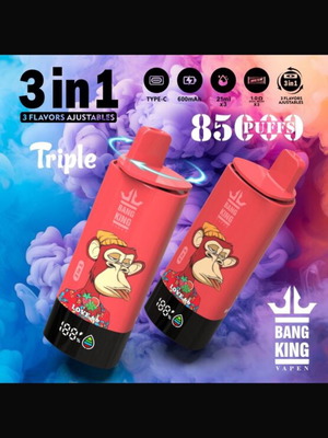 Еднократен Vape 85000 вдишвания комплект от 10 нов