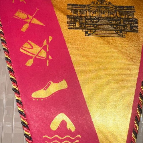 Rare Sports Club Banner of East Germany's Potsdam Army, 1970s, used