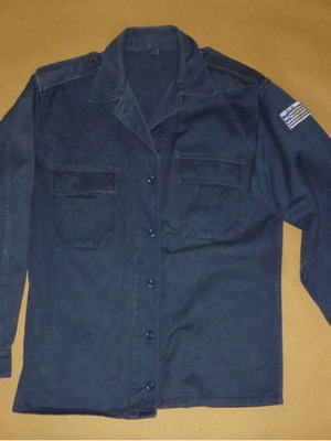 Military Air Force fatigue shirt used, 1990s
