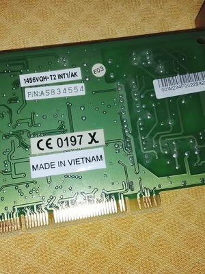 Retro PCI Dial-Up modem 56K Lucent 1646T00