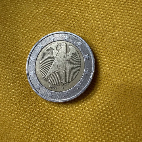 Lot of 1€, 2€ and cent coins for collectors