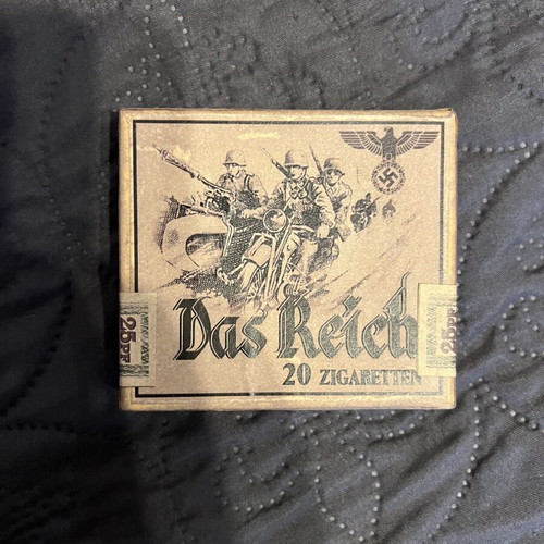 WWII cigarette box