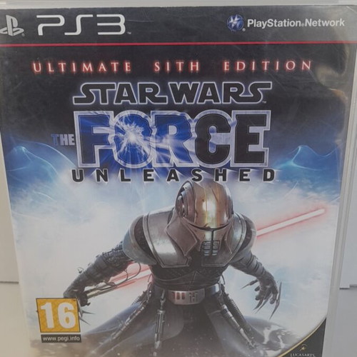 Star Wars The Force Unleashed Ultimate Sith Edition PS3 like new