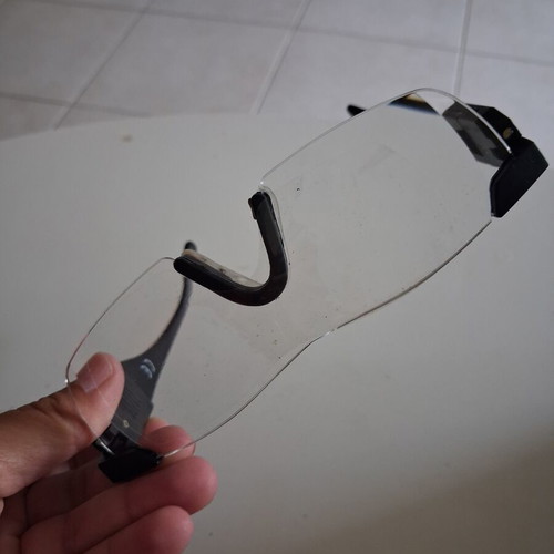 PowerZoom Max magnifying glasses with LED like new, black