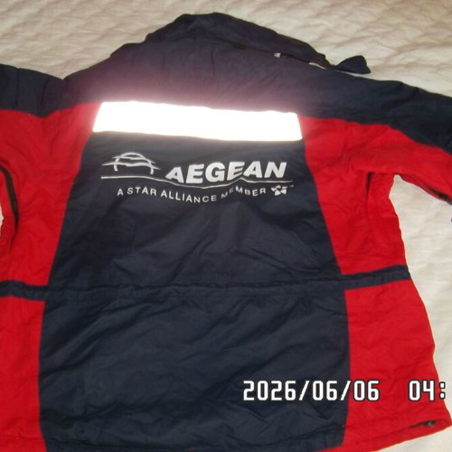 Jacket with Hood 3M Small Size Like New Black Red