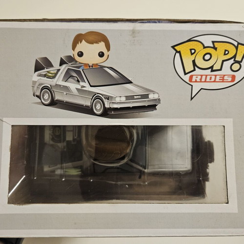 Marty Riding Time Machine Funko Pop used #02