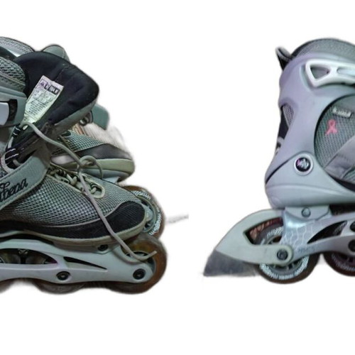 K2 Athena Roller Skates EU 38 Like New with Extra Wheels and Brakes