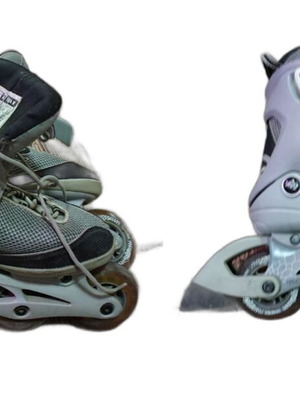 K2 Athena Roller Skates EU 38 Like New with Extra Wheels and Brakes