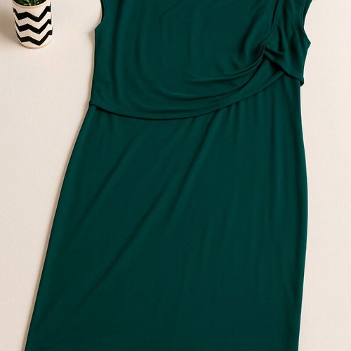 Diesel dress like new, dark green midi, size S
