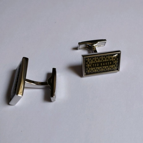 Ted Baker cufflinks like new, silver