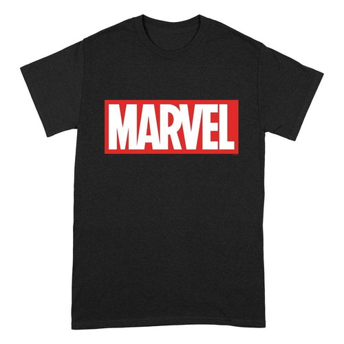 PCMerch Marvel logo black T-shirt size L new