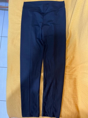 Leggings used with seams Italian made small-medium black