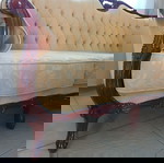  Σκαλιστό σαλόνι από μασίφ ξύλο