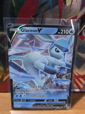 Glaceon V 038/159 Crown Zenith Holo like new