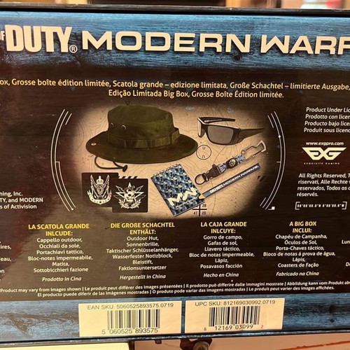 Call of Duty Modern Warfare Limited Edition Big Box new