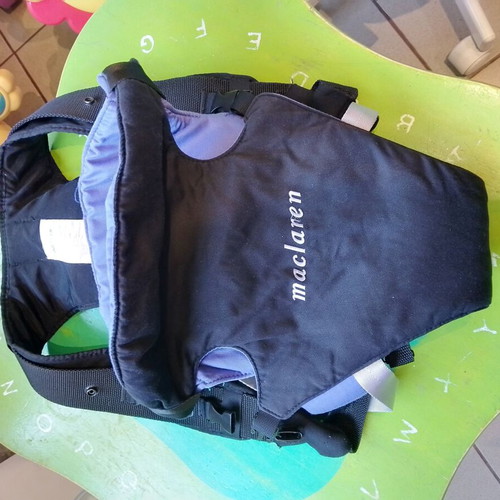 Maclaren baby carrier used