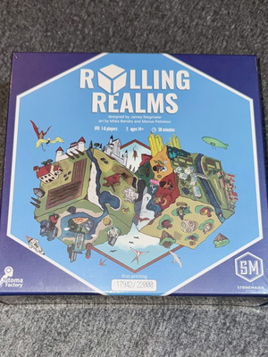 Rolling Realms board game by Stonemaier Games, first printing numbered copy, sealed