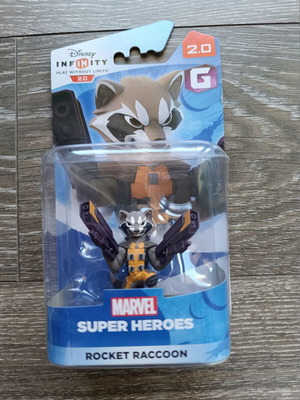 Φιγούρα Rocket Raccoon Disney Infinity 2.0 Marvel Super Heroes καινούργια, Collector's Edition