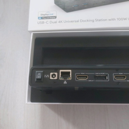 Wavlink WL-UG69PD2 Pro Docking Station new with Dual 4K 60Hz and 100W PD