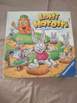 Lotti Karotti Ravensburger επιτραπέζιο παιχνίδι
