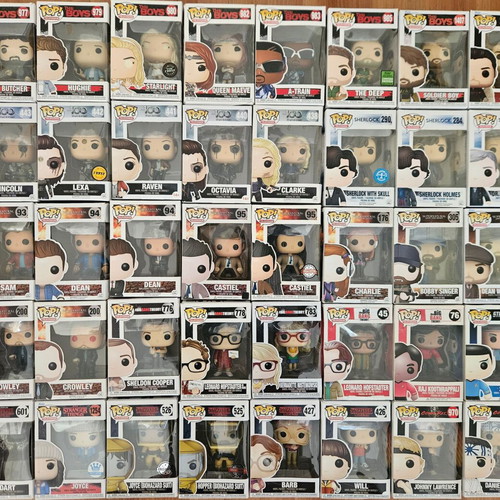 Rare Funko Pop TV figures collection