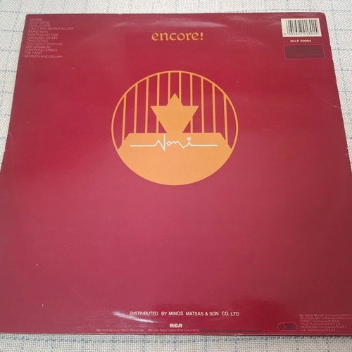 Klaus Nomi Encore LP като нов, електронна