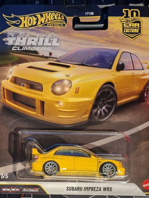 Hot Wheels Premium Subaru Impreza WRX καινούργιο, Thrill Climbers