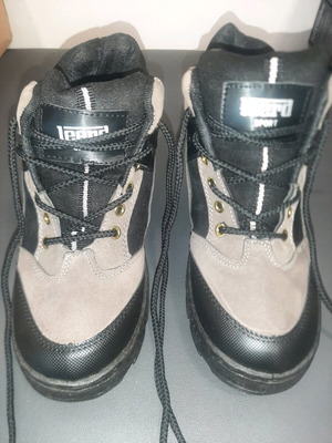 Men's boots like new, black and beige, size 40