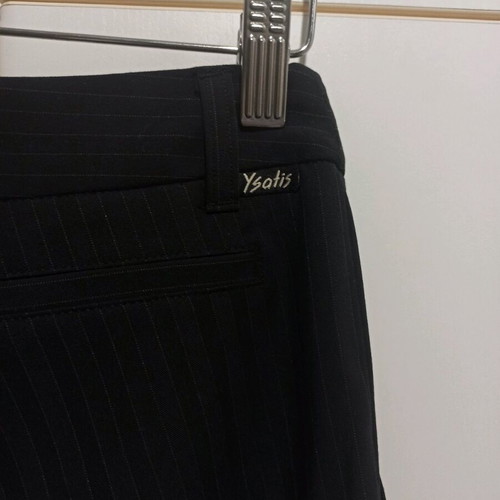 Ysatis black striped suit S like new, jacket and trousers
