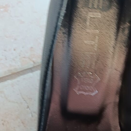 Elite leather pumps size 38 like new, black