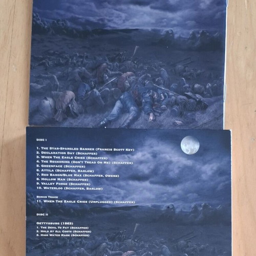 Iced Earth The Glorious Burden double CD like new with slipcase and booklet
