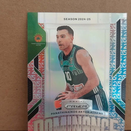 Donruss Prizm Euroleague Kostas Sloukas 25th Anniversary card pack 2024-25 new