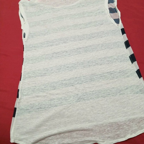 Set of two airy Pull & Bear blouses like new, black and white