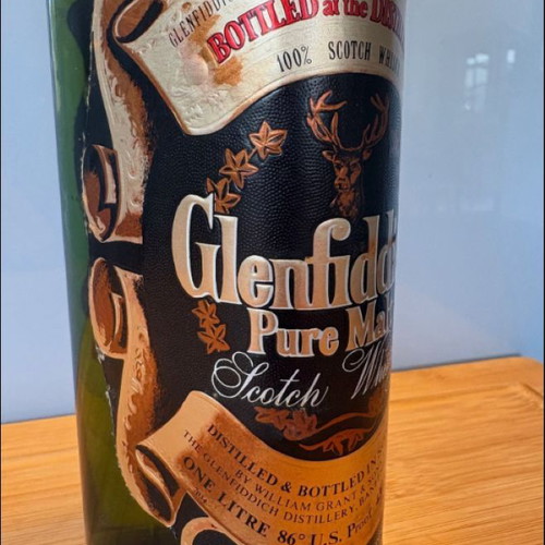 Glenfiddich Pure Malt 1L 43% Vintage 1970s Speyside Single Malt
