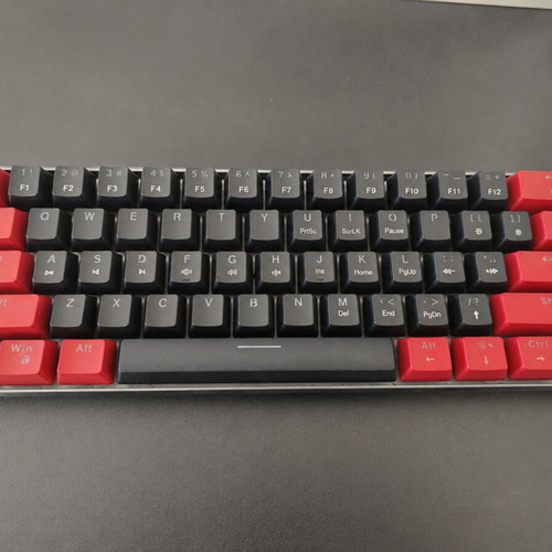 Wired Gaming Keyboard RGB with Blue Switches 60% Like New
