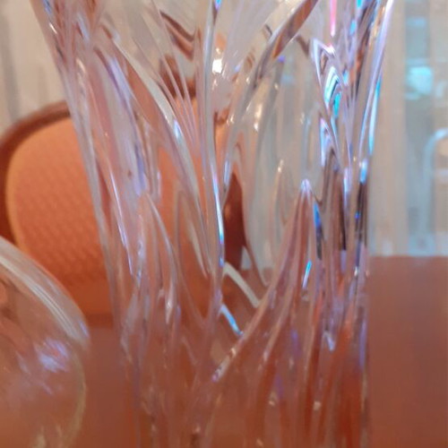 Crystal Germany 1970 hand-engraved, new