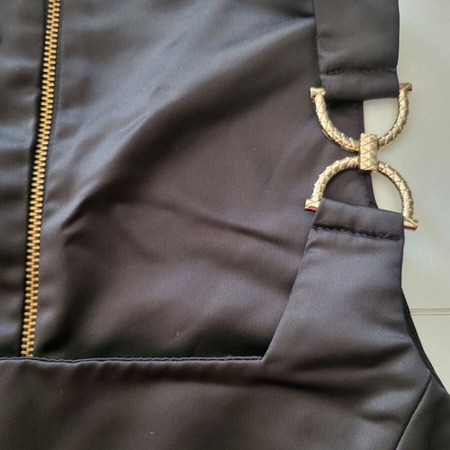 Toi & moi black blouse XS like new