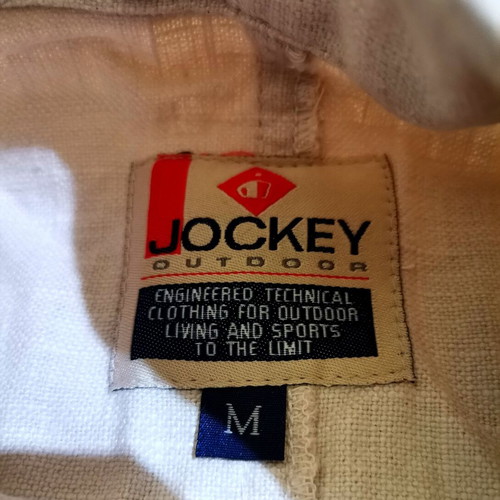 Jockey jacket spring like new, size Medium, linen-cotton