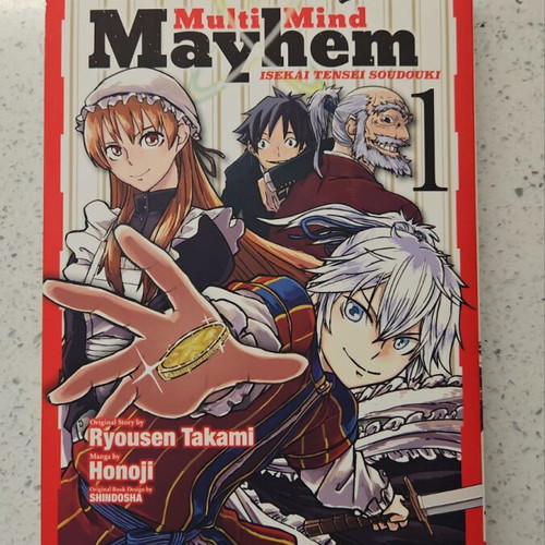 Multi-Mind Mayhem Isekai Tensei Soudouki Vol 1 manga like new