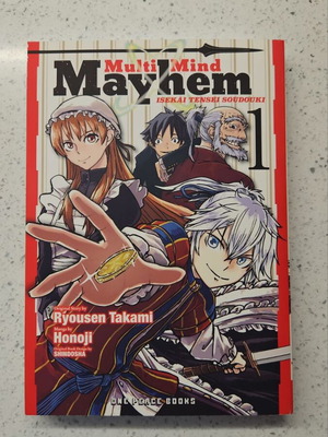 Multi-Mind Mayhem Isekai Tensei Soudouki том 1 манга като нова
