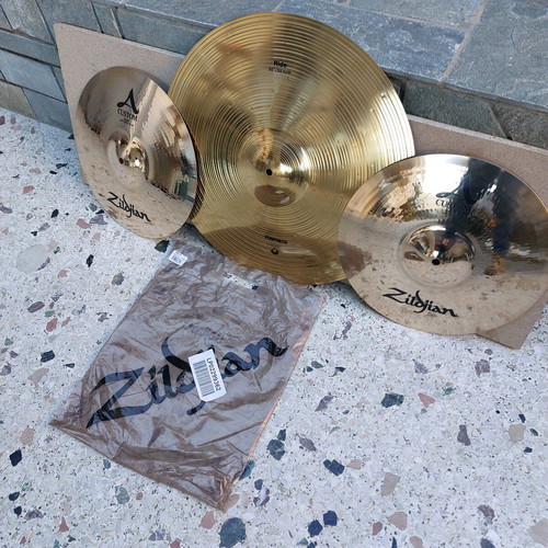Zildjian A Custom Hi-Hat 14" καινούργιο με δώρο 20" Turkey Ride πιατίνι